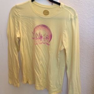 cute long sleeve/activewear. bright and sweet.